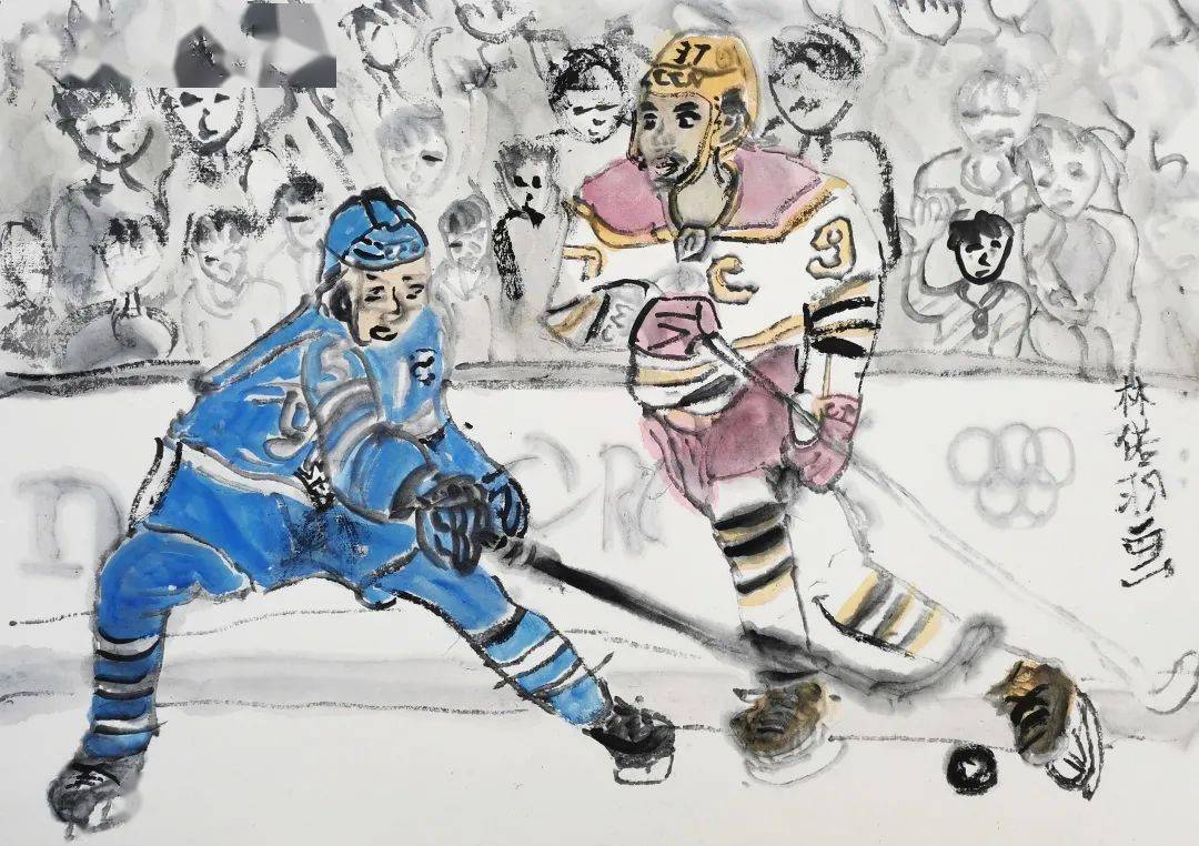 26幅作品入选"冬奥童画国礼"_杨建伟_素材_卢昱