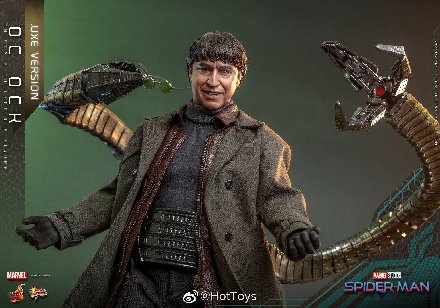 hottoys蜘蛛侠英雄无归章鱼博士16人偶售价2080元起