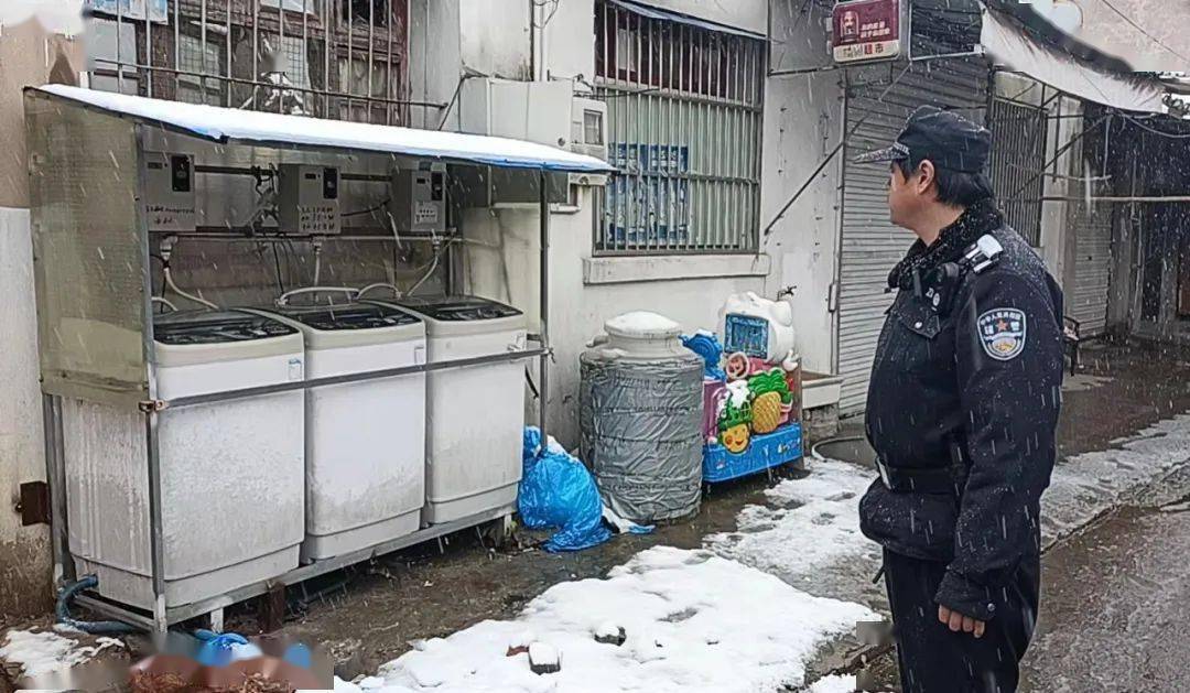 最美雪景最美雪"警"_常州_红梅公园_积雪