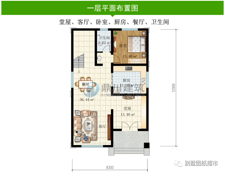 開間8米左右18款農村別墅小面積大驚喜成本經濟造型大氣