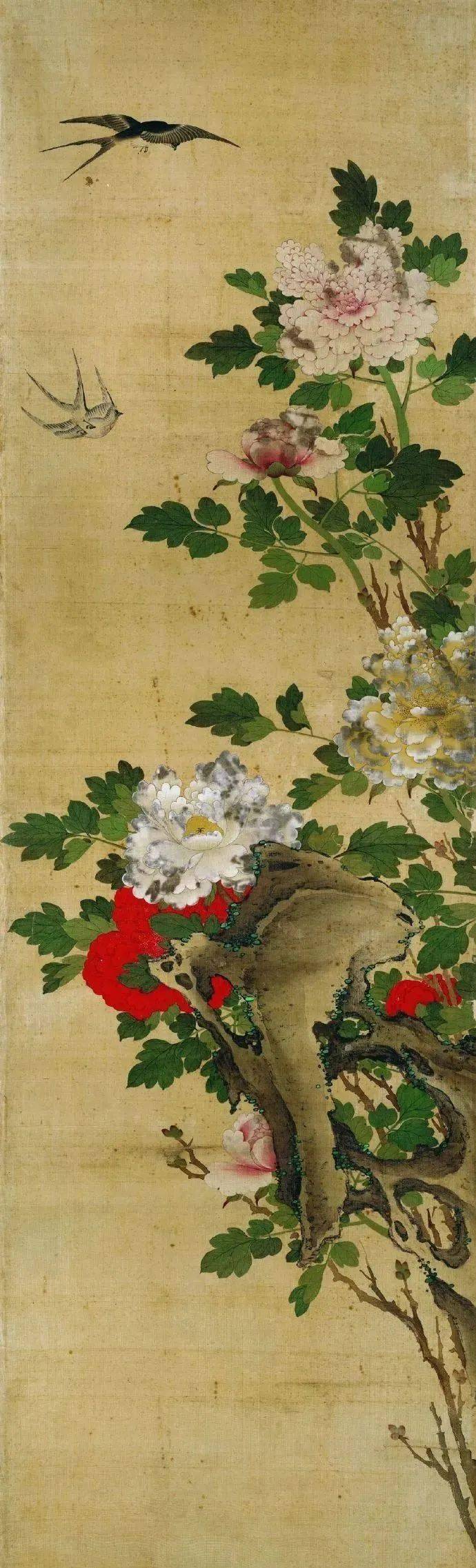 花禽十二条屏 9.315亿元成交！齐白石《山水十二条屏》成全球最贵中国艺术品