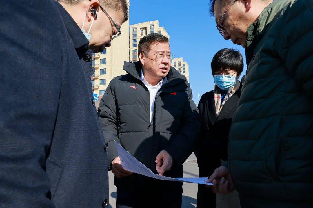 加足马力,火热开工,区委书记就这些事项进行现场调研_工作_李俊朝