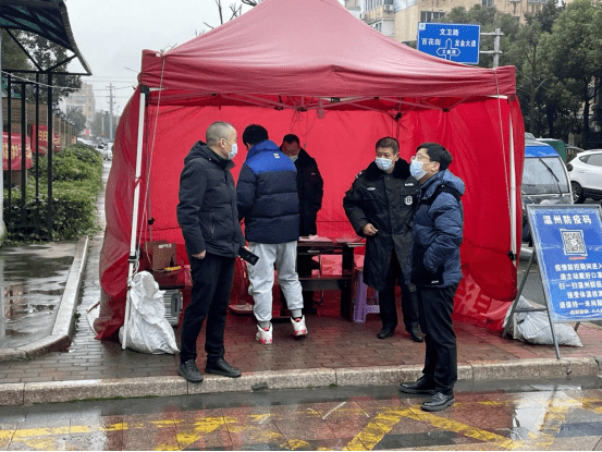 苍南住建赴钱库,金乡镇督查物业小区消防安全和疫情防控工作_董文献