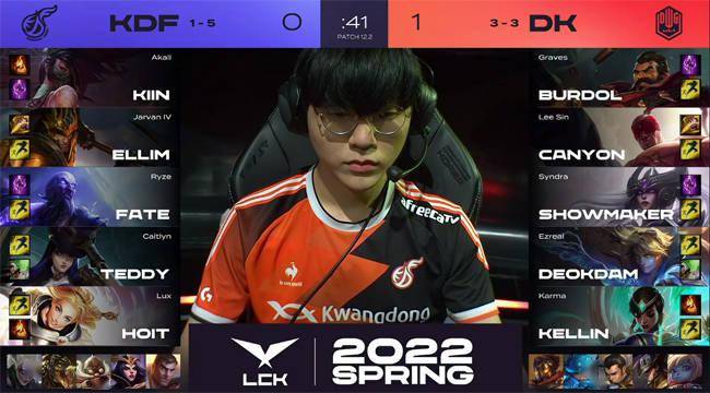 辛德拉|LOL-LCK：deokdam厄斐琉斯斩获LCK春季赛首个五杀，DK 2-0击败KDF