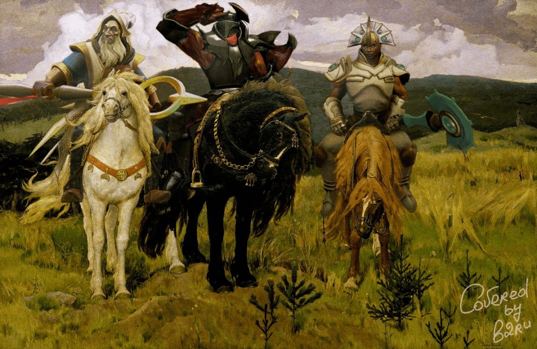 Het|这个小姐姐算是把DOTA2和世界名画玩透了