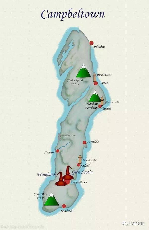 艾雷岛地图图片