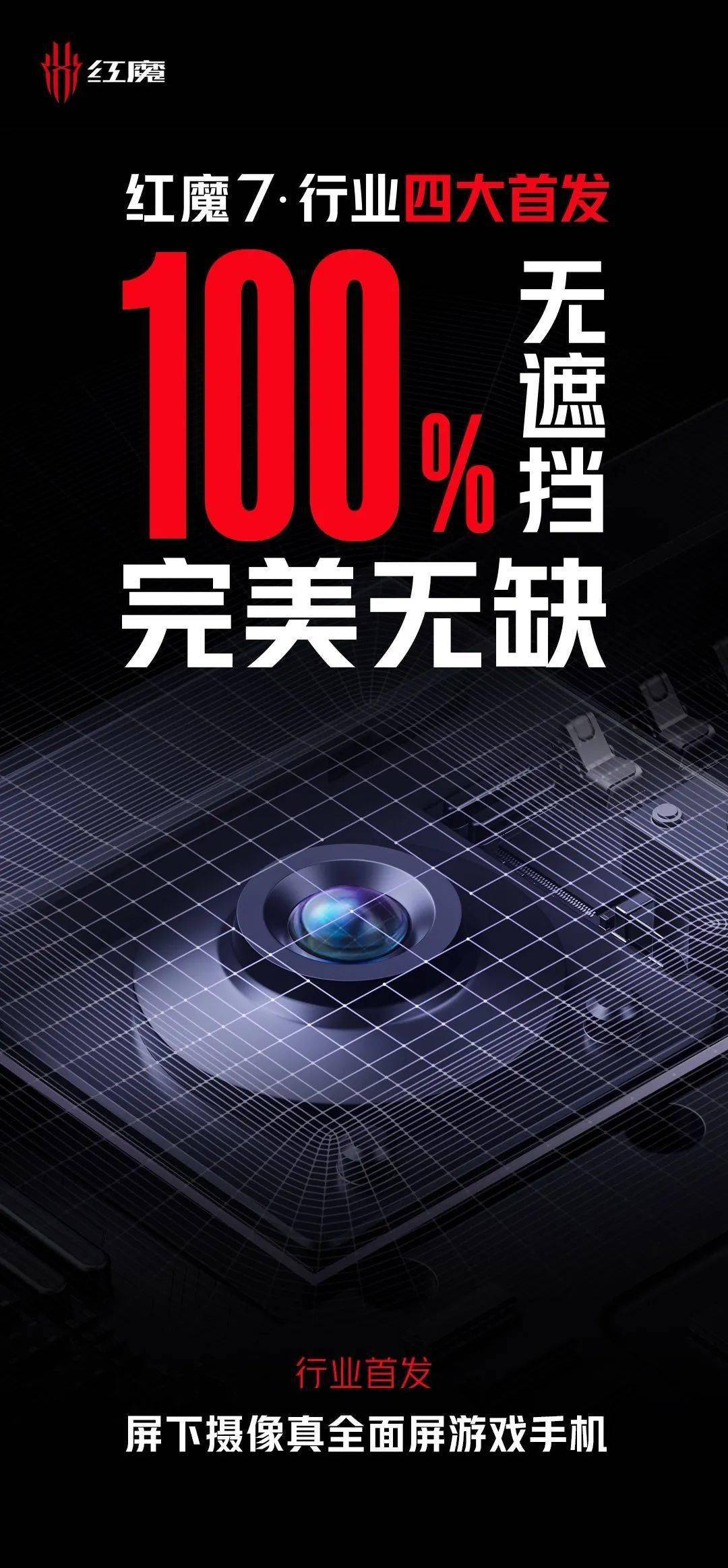 屏下|【官宣】2022年首款屏下摄像头新机来了~红魔7Pro周四发