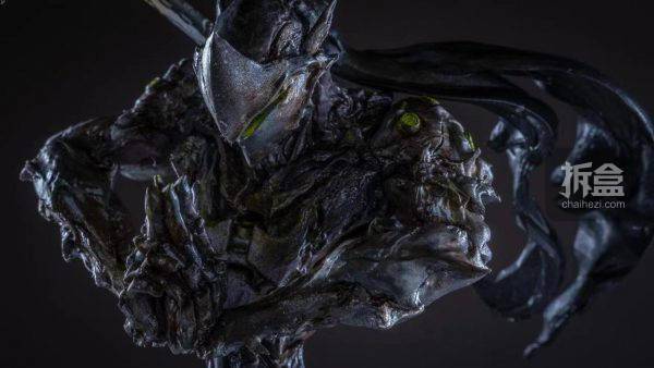 cm|OC工作室 机械忍者涂装版 探索骑士黑化版 赛博朋克GK雕像