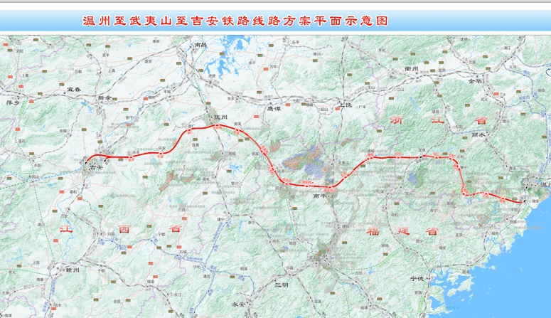 景宁云和将有铁路了温武吉铁路有新消息