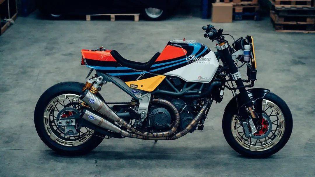 改装鉴赏印第安ftrama马天尼涂装拉力赛车