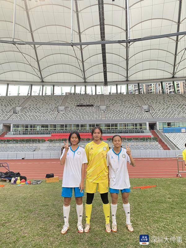 青少年|这三位深圳女足小姑娘将备战亚洲青少年运动会，同属一所学校