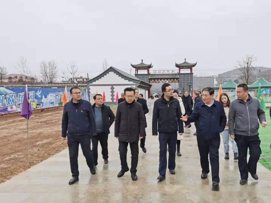 王文全赵彦凯督导项目建设工作