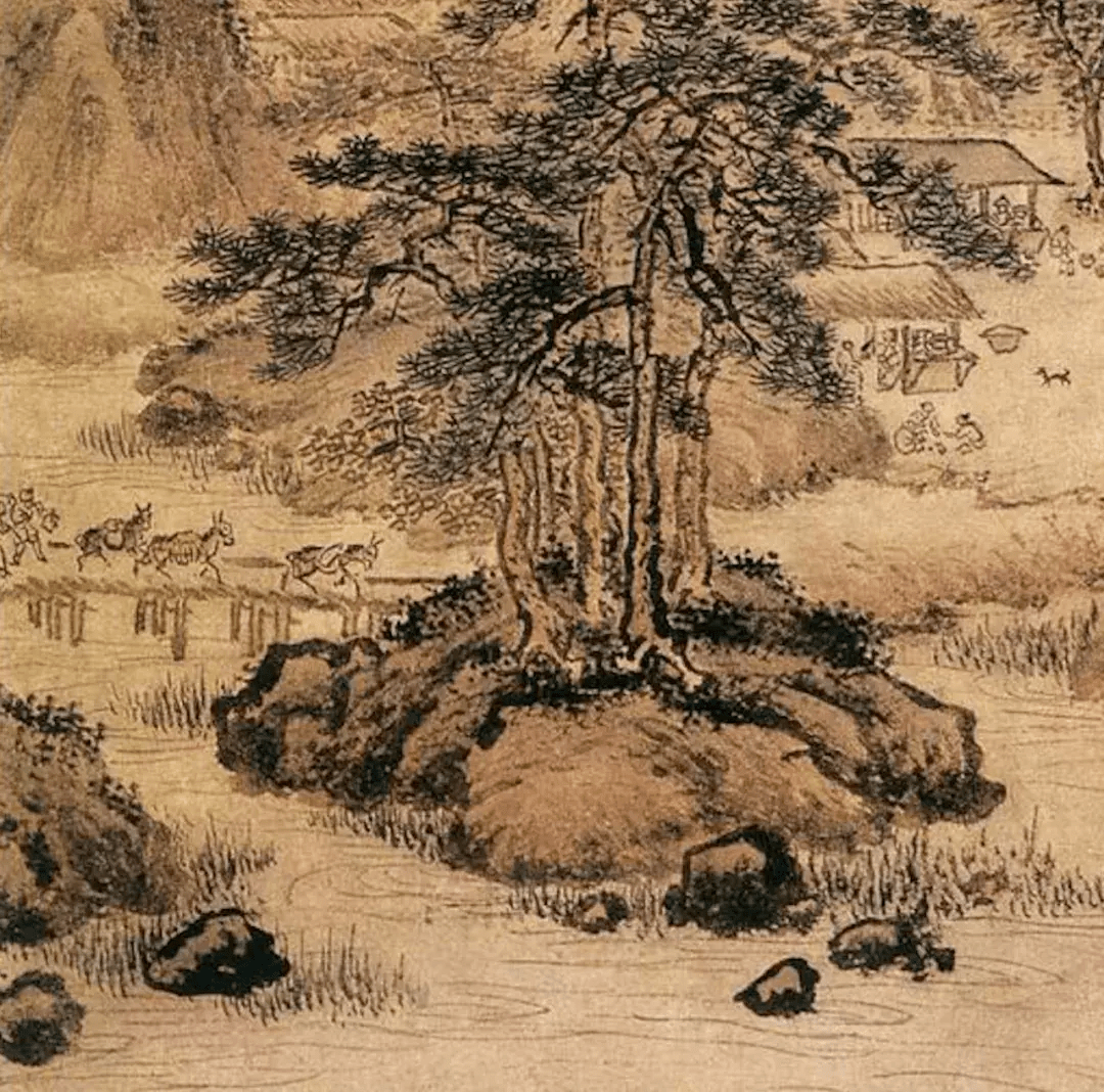 戴进《关山行旅图》赏析