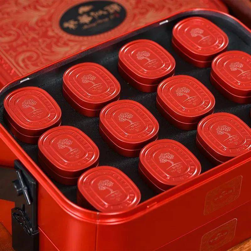 溢东方繁花似锦提篮高档茶礼99元抢门市价698元高档茶礼盒12罐礼茶