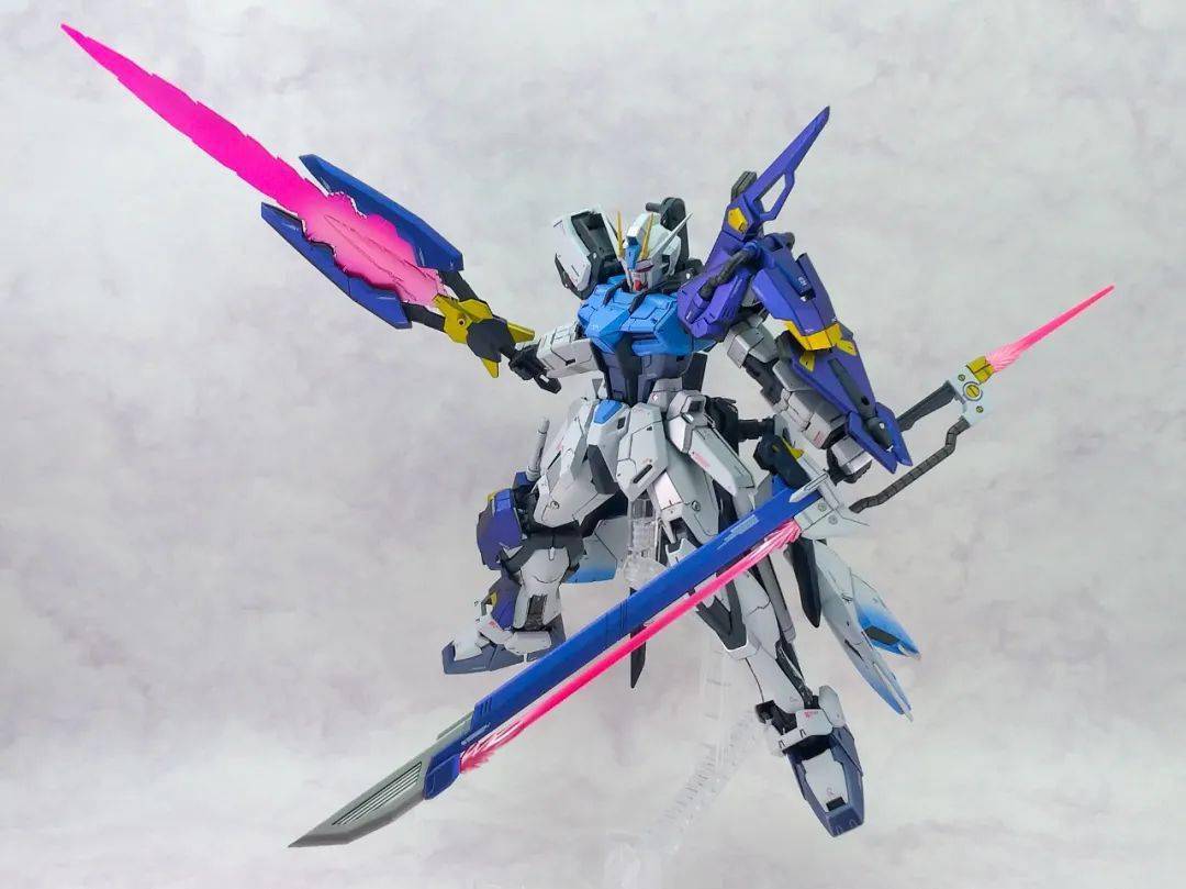 未涂装时的素体改造效果95--hobbyss|--rg创制强袭再细化,这细节太