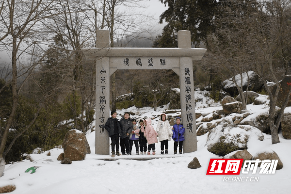 树作|湖南蓝山：春雪如期而至 雪景美不胜收