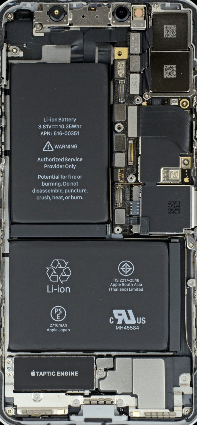 苹果11pro透明拆机壁纸图片