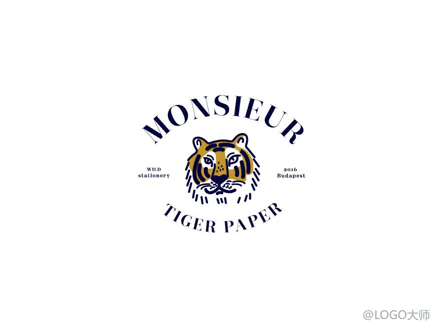 虎元素logo设计欣赏