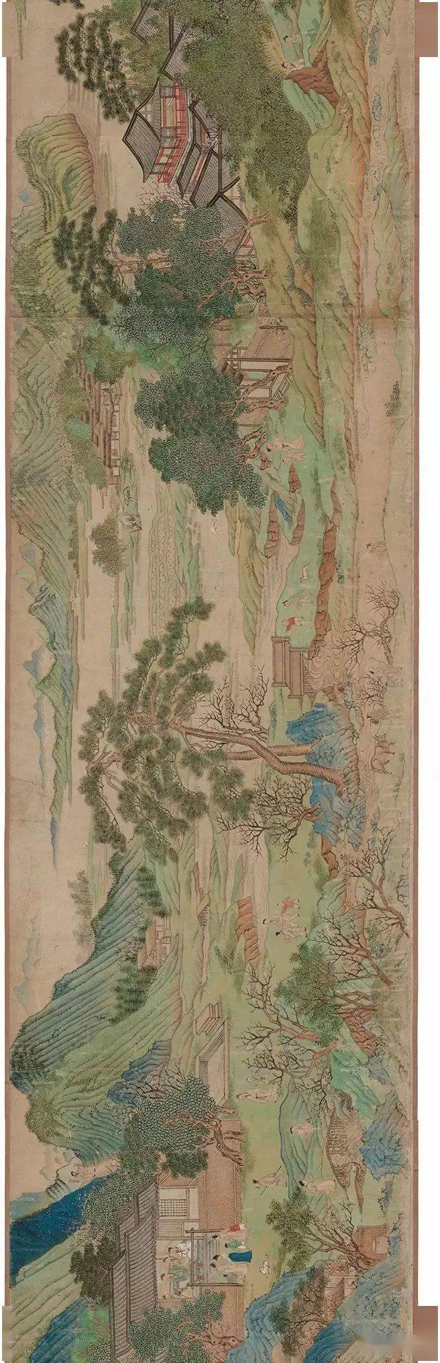 历代名家笔下的最美世外桃源图_桃花源_山水_仇英