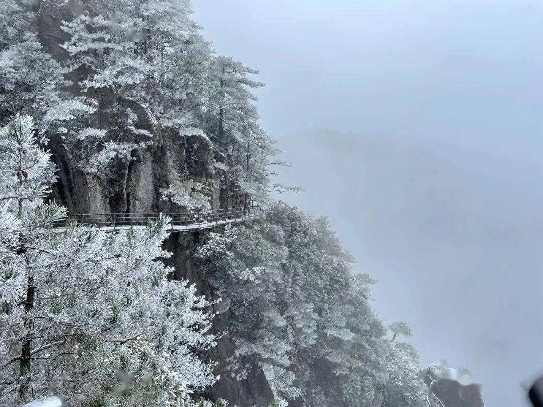 下雪啦来看吉安春日里的绝美雪景大片