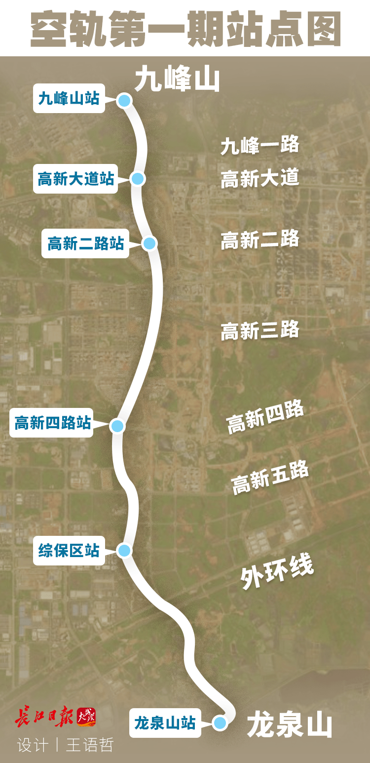 武漢空軌計劃年底基本完工達到試運行開通條件