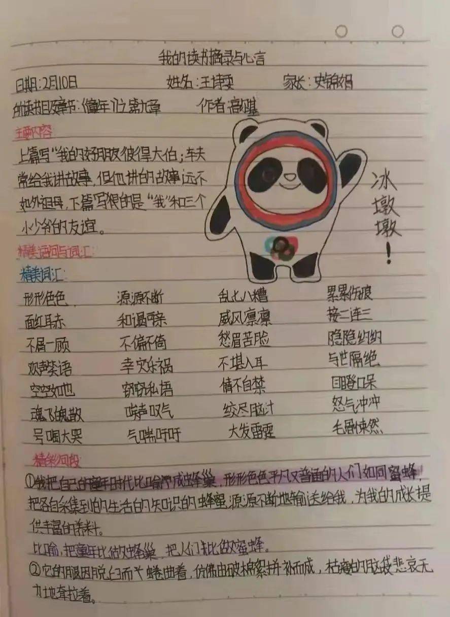 怎么画读书笔记才好看图片