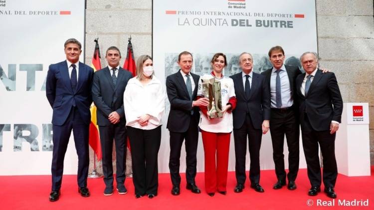 体育|可喜可贺，皇马五鹰获马德里社区颁发的2021年国际体育奖