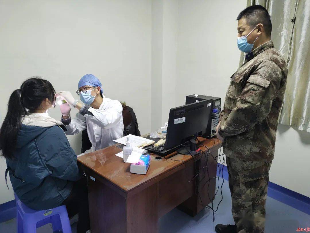 肇庆市2022年春季征兵女兵体检在高要举行