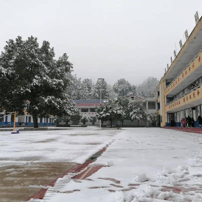 青山桥镇中心小学春雪双江口中学巷子口镇新开小学明德蓝月谷学校"一