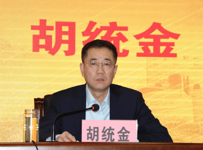 定边县委书记胡统金讲党课