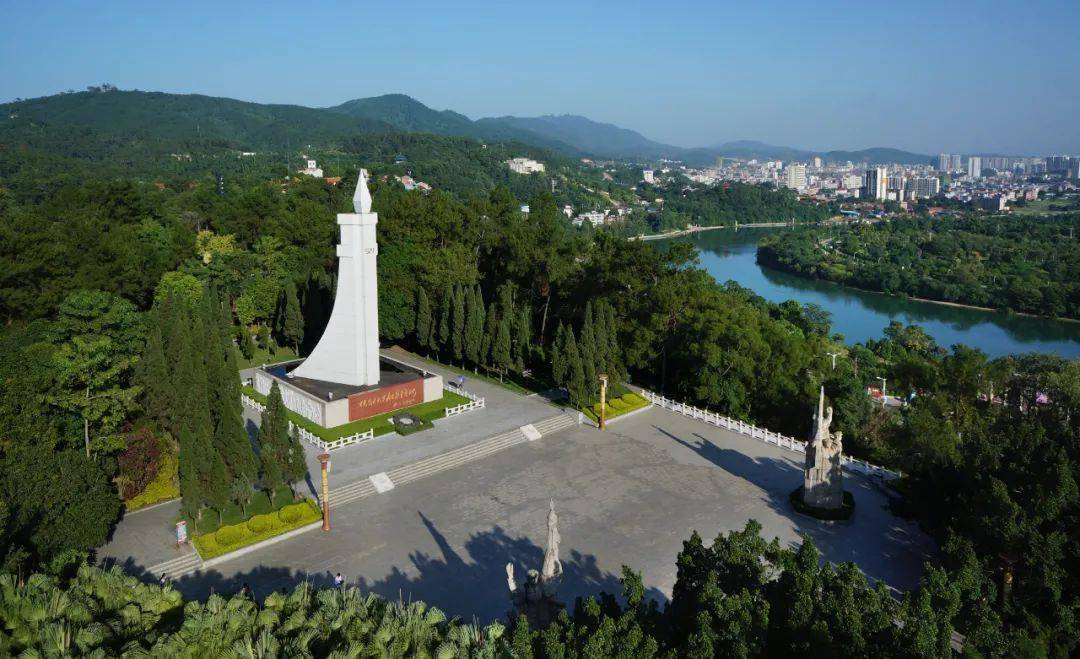 百色右江區:以紅帶綠著力打造廣西全域旅遊示範區_紅色_主題_的發展