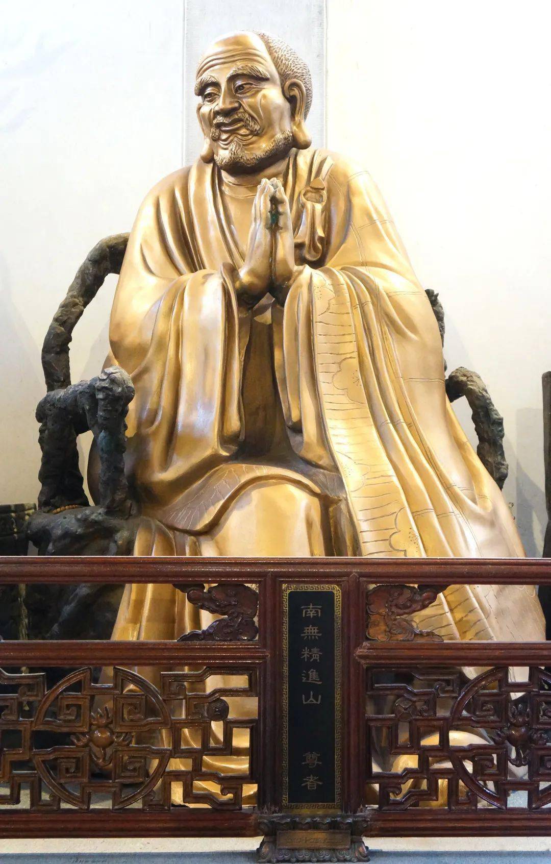 灵隐寺五百罗汉堂——精进山尊者(254)_菩萨_利益_生死