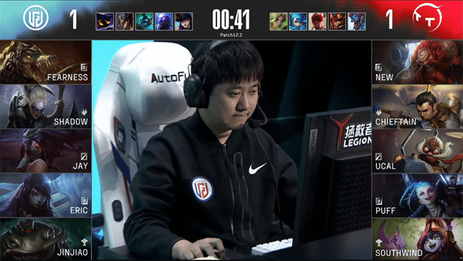 阿卡丽|LOL-LPL：Eric厄斐琉斯单杀Puff金克丝，LGD鏖战三局2-1击败TT