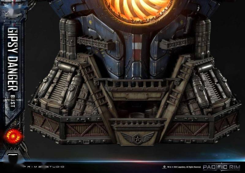 太平洋|模玩资讯：Prime 1 Studio《环太平洋》吉普赛危机 无比例巨大胸像