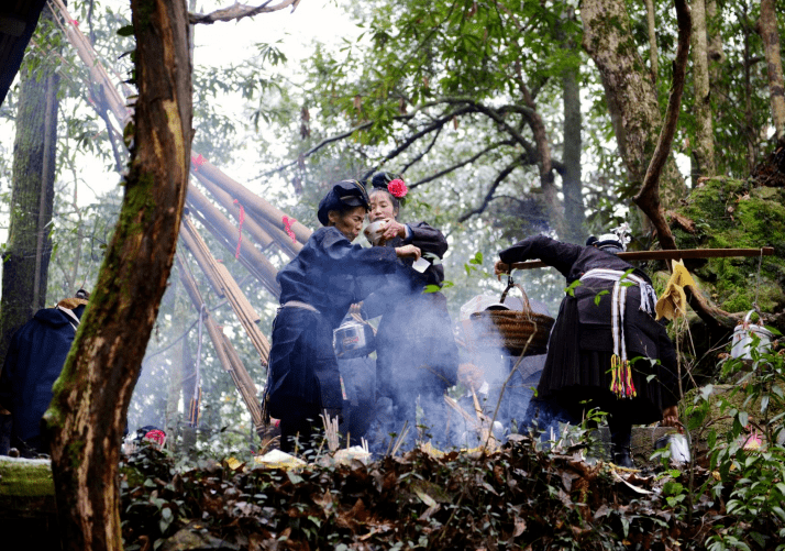 苗族二月二敬桥节图片