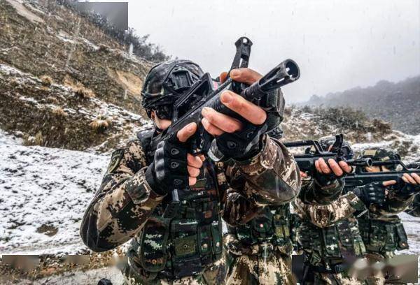 特种兵雪地出击