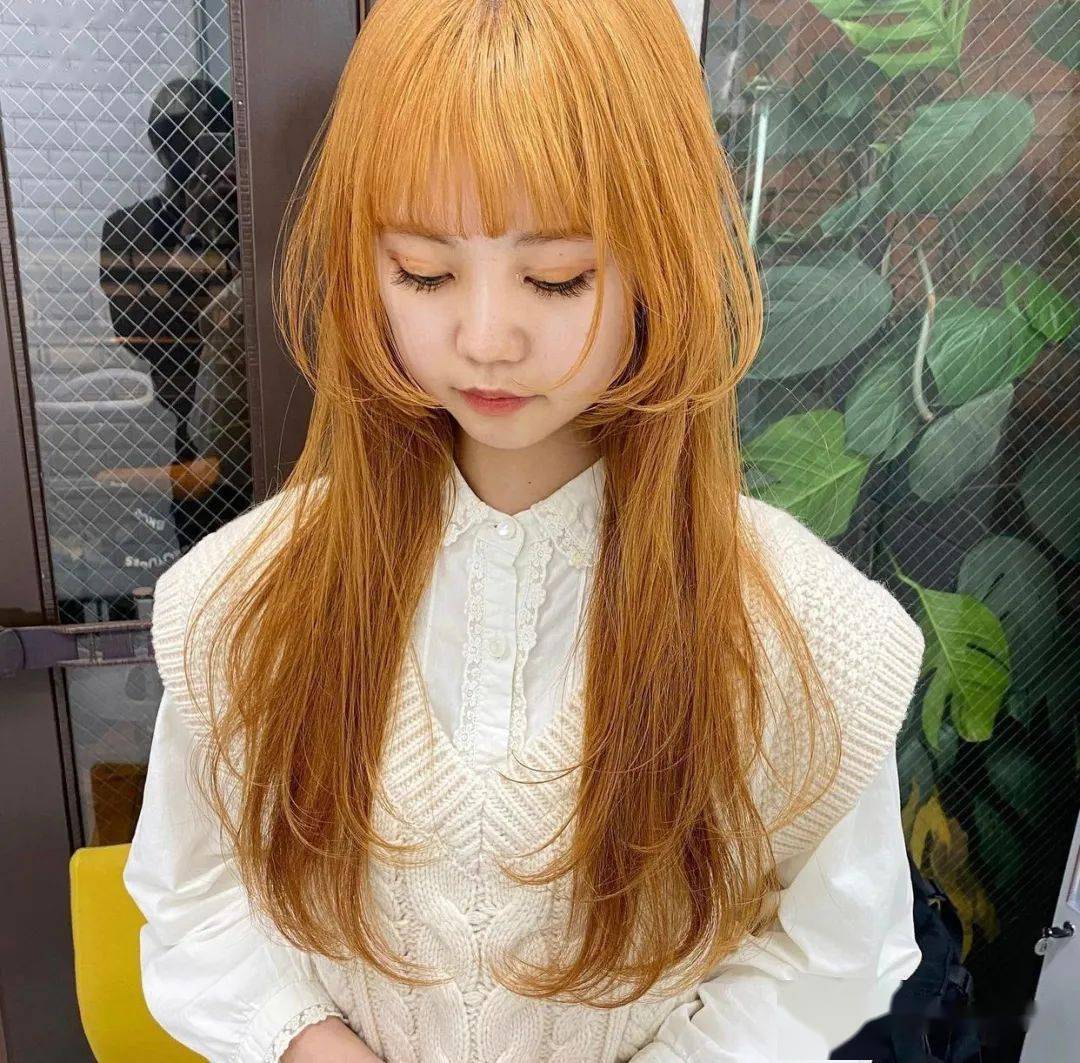 水母头染了潮色后,颜值马上不一样_美发_搜索_mfkt
