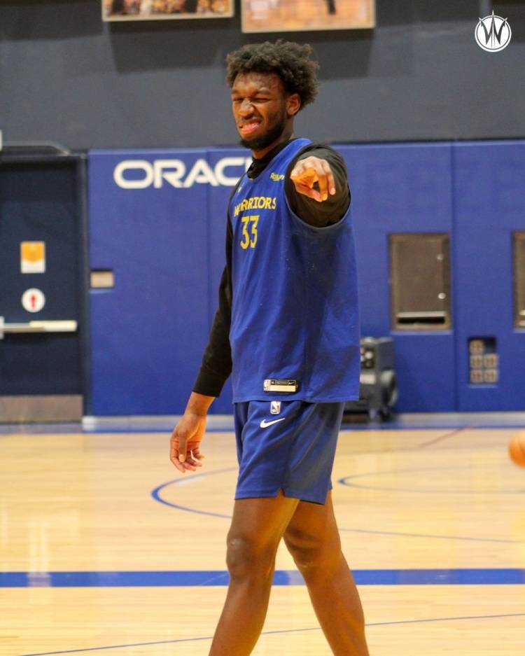 勇士发展联盟球队官推晒怀斯曼训练照_克鲁兹_赛季_伤势