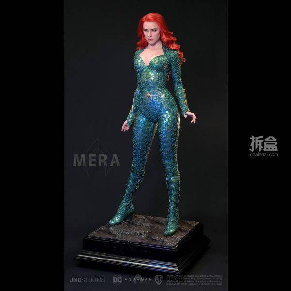 海王JND Studios发布新品：1/3《Aquaman/海王》- 海后媚拉 Mera 雕像