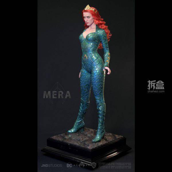 海王JND Studios发布新品：1/3《Aquaman/海王》- 海后媚拉 Mera 雕像