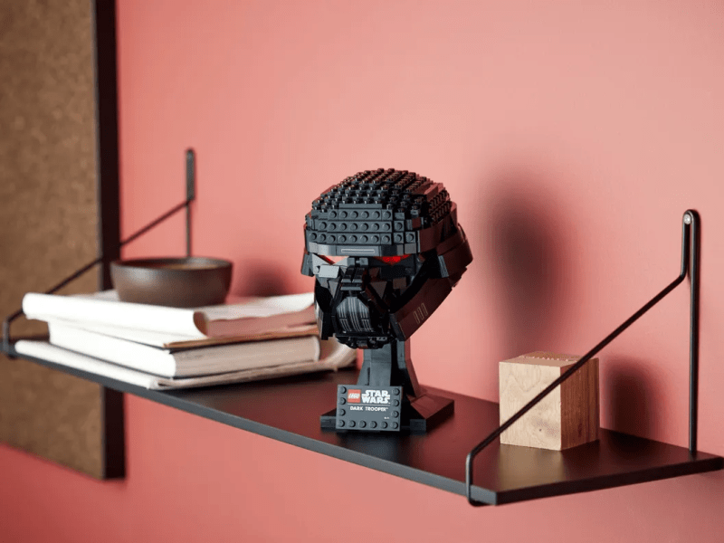 Five|模玩资讯：LEGO《星球大战》天行者、曼达洛人、黑暗士兵头盔