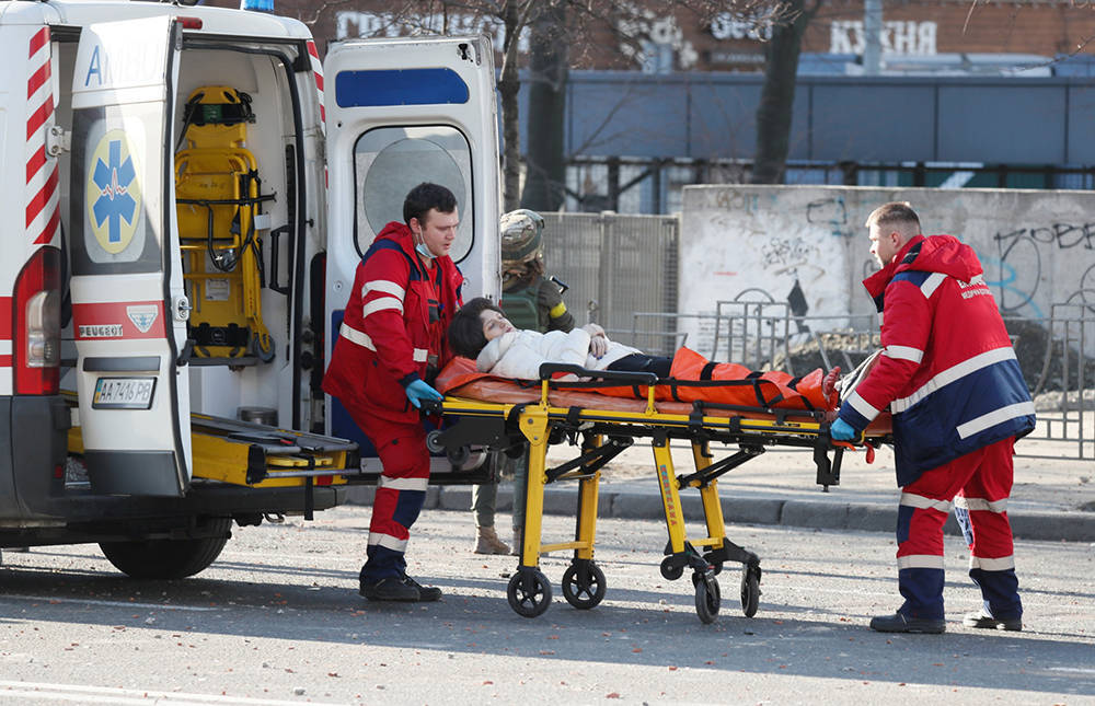 乌克兰救护车图片