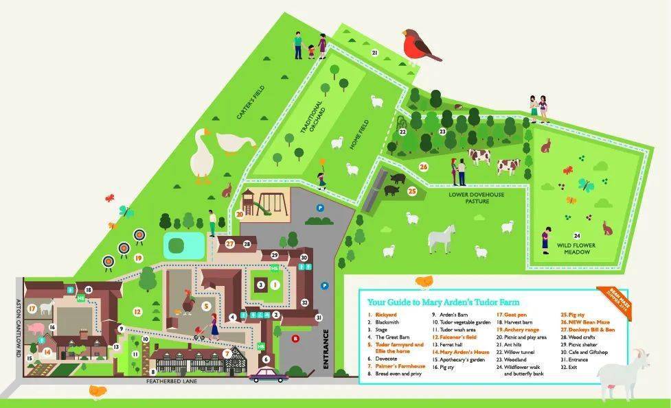 莎士比亚母亲之家玛丽雅顿农场_都铎王朝_游客_英国的