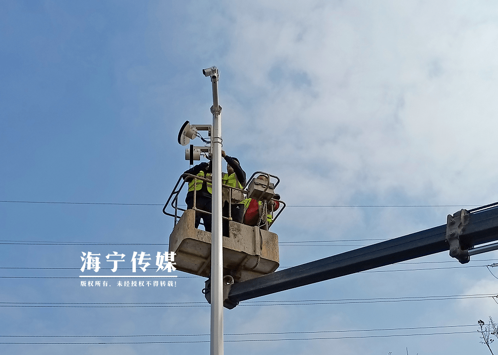 你见过吗海宁公路交通流量监测用上新设备