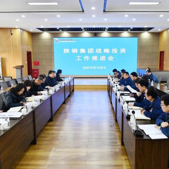 【要闻播报】陕钢集团战略投资工作推进会在龙钢公司召开_项目_郗九生_龙钢