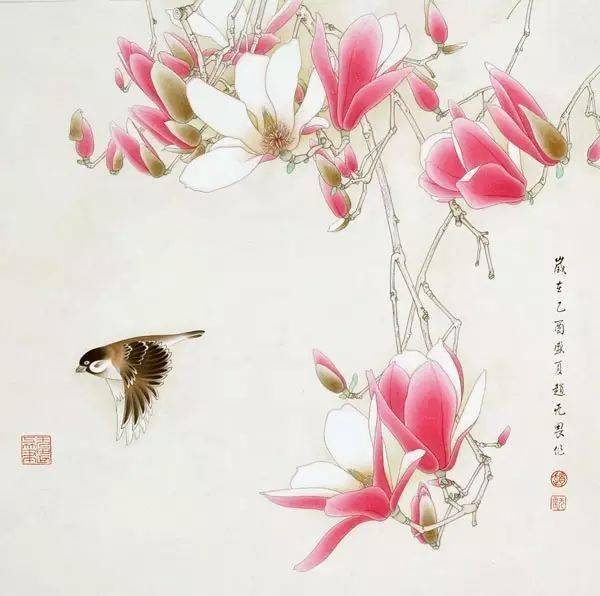 工笔画入门教程赵无畏工笔画作品欣赏