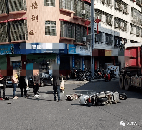 大埔又车祸一人倒地