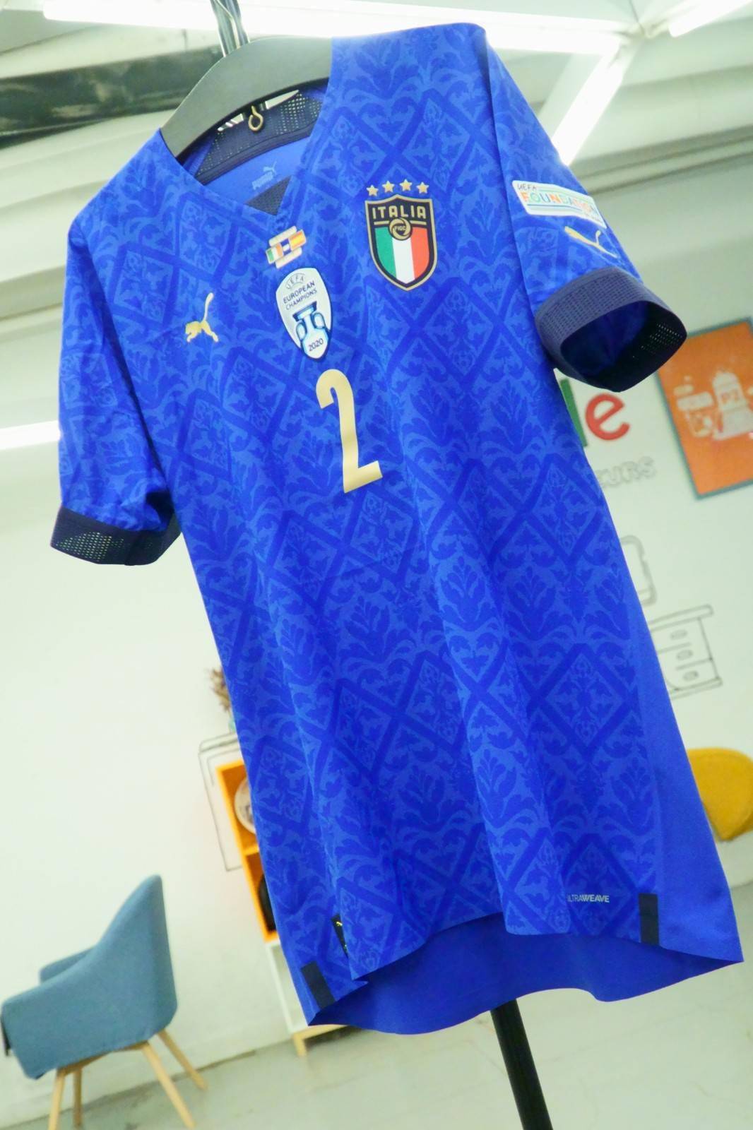 puma × 意大利国家队ultraweave主场球衣_面料_科技_使用了