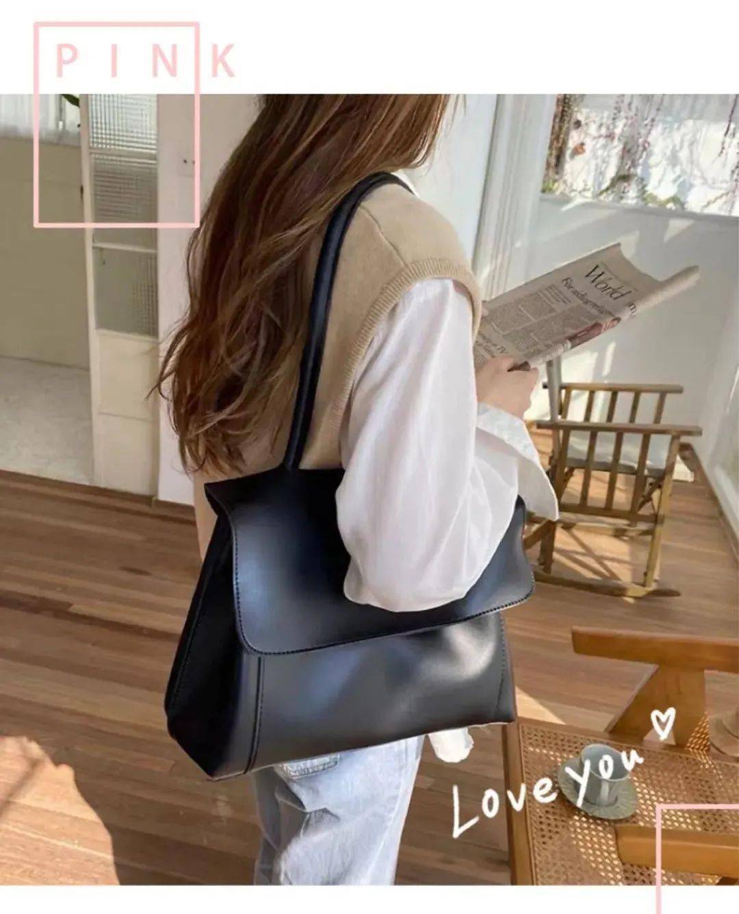 条纹 乔欣“女友风”穿搭，精致有气质，上班约会穿超有仪式感！