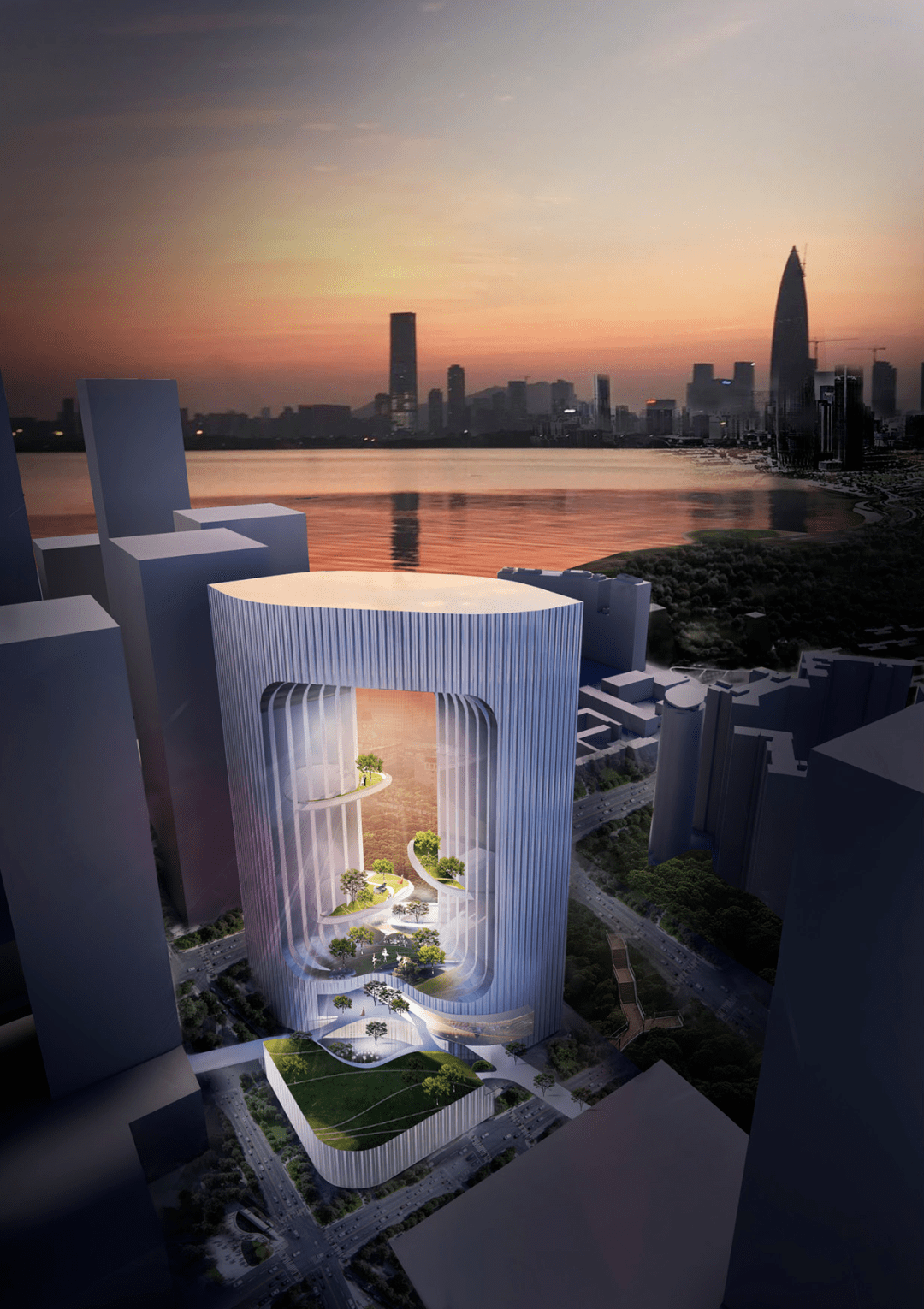 方案合集丨oppo深圳总部项目_扎哈_空间_建筑